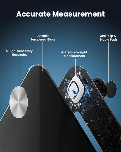 RENPHO Bluetooth Body Fat Scale, Digital Weight Scale Bathroom Smart Body