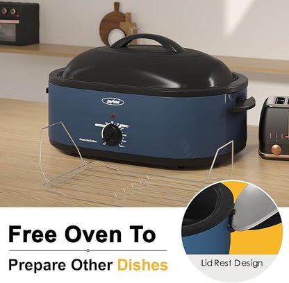 Sunvivi 22lb 18-Quart Roaster Oven, Electric Roaster Oven