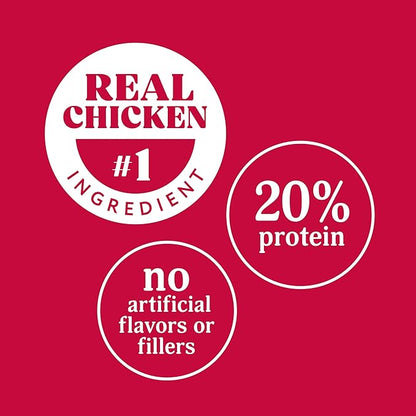 Milo's Kitchen Homestyle Dog Treats, Chicken & Apple Sausage Slices, 18 Ounce, High Protein, No Artificial Flavors
