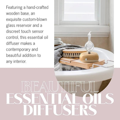 Radiance Nebulizing Diffuser for Pure Essential Oil/Aromatherapy, Premium Home