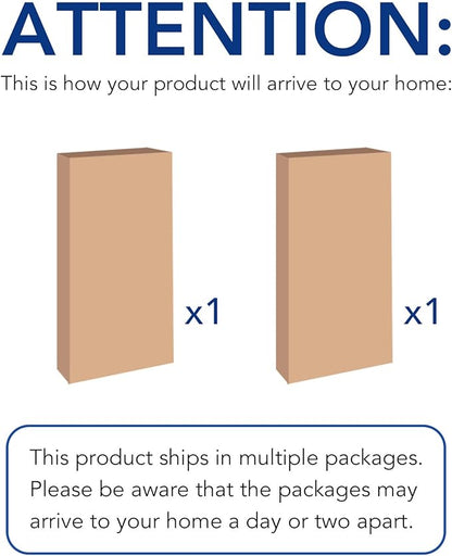 FLEXIMOUNTS 4-Pack 24-inch-by-72-inch Wall Shelf Garage Storage Rack Wall