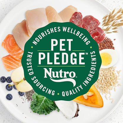 Nutro Ultra Adult Weight Management Small Breed Dry Dog Food, Chicken, Lamb and Salmon Protein Trio, 12 lb Bag