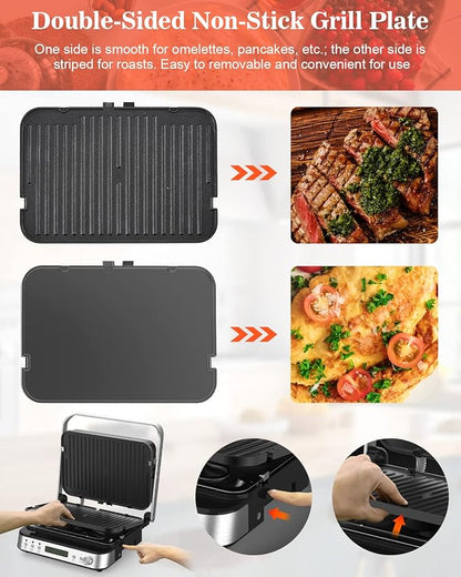 Panini Press Grill Sandwich Maker