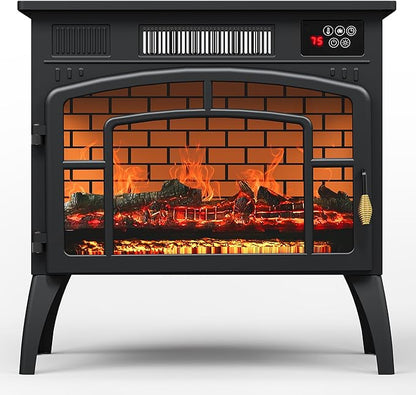 Royalcraft Electric Fireplace Heater, Freestanding Electric Fireplace Stove