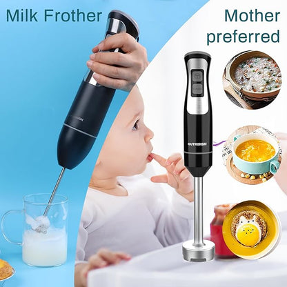 Immersion Blender Handheld, OUTRONSM Hand Blender