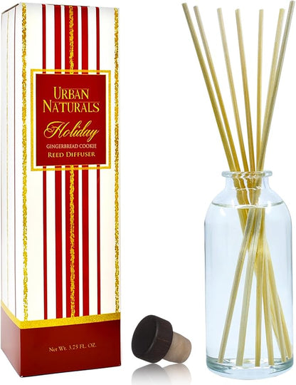 Urban Naturals Gingerbread Cookie Reed Diffuser Set