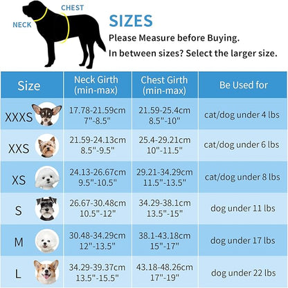 AIITLE Escape-Proof Dog Harness - Extra Soft Jacquard Fabric with Moisture-Wicking Lining, Adjustable Fit for Boston Terrier, Pekingese - Running, Playdates, Outdoor Adventures (Orange, L)