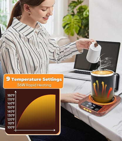 Coffee Mug Warmer Set for Desk