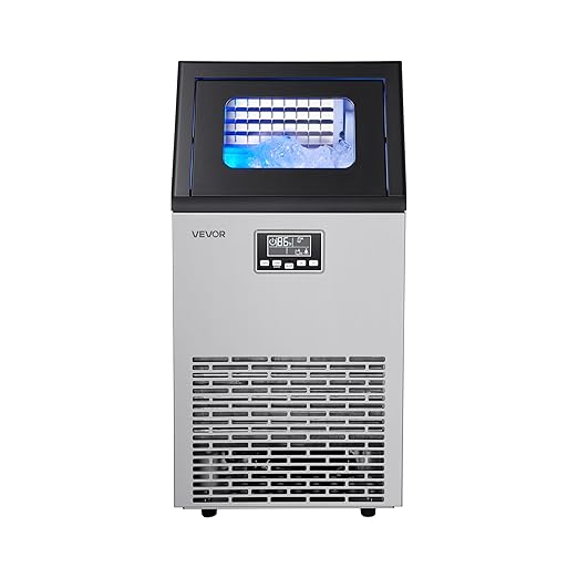 VEVOR Commercial Ice Maker Machine, 100 lbs/24h