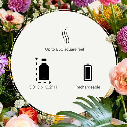Apotheke Scent Tower Aromatherapy Diffuser Fragrance Refill, Charcoal