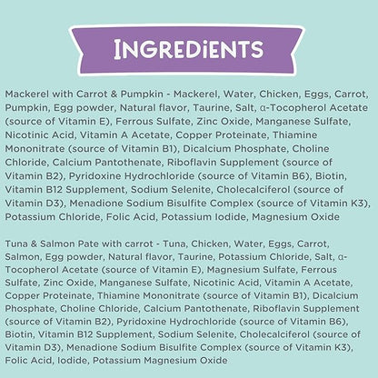 LOVE, NALA Grain-Free Wet Cat Food Pâté – 24 Pack – Natural Chicken & Fish Variety in Broth – Premium Whole Meat - Grain Free - Non GMO - Wet Food for Adult Cats