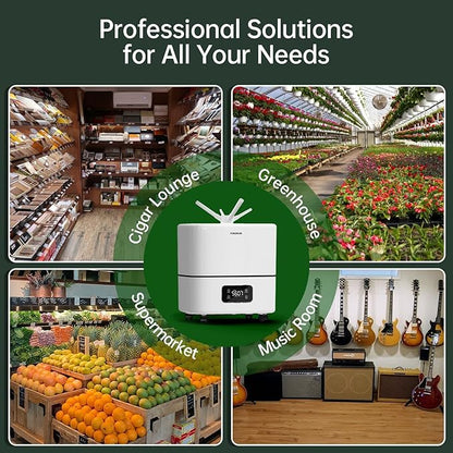 YOKEKON Humidifier Large Room 30L/7.93Gal, 5000 sq.ft Commercial Whole House