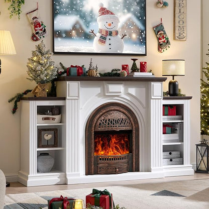 Farmhouse Electric Fireplace