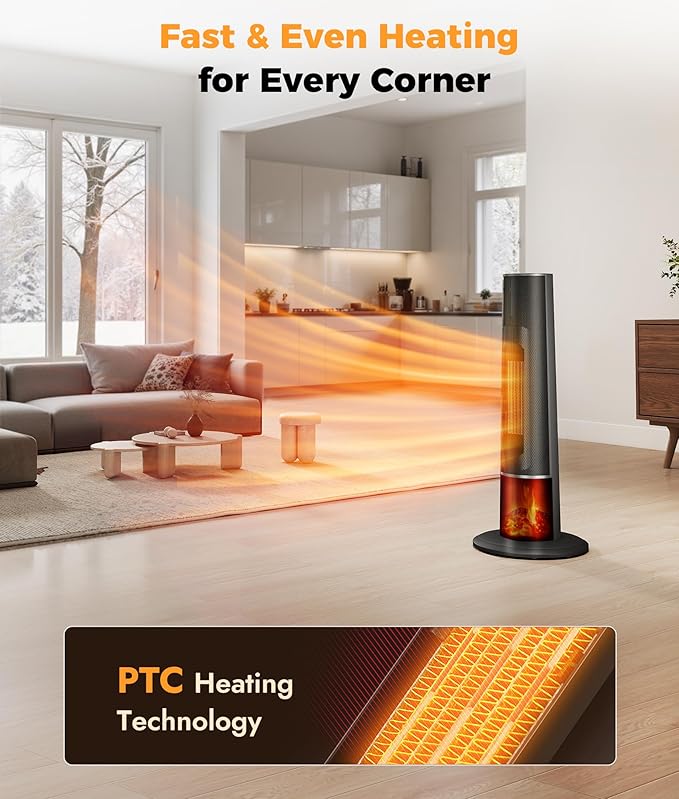 Tower Heater for Indoor Use