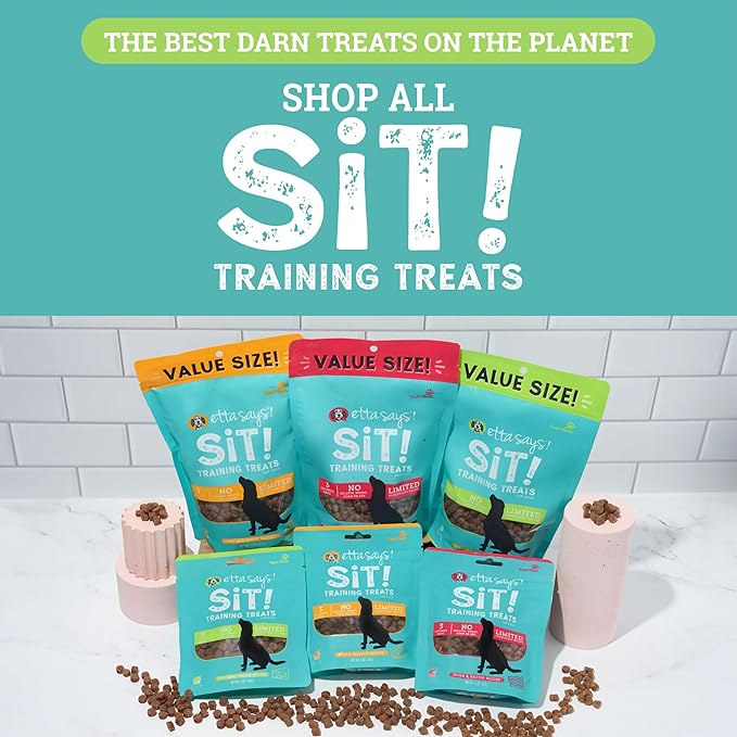 etta says! Training Treats - All Natural Cheese Soft Treats for Dogs - Made in The USA (16 Oz Pack of 1)