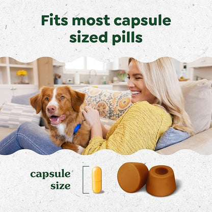 Greenies Pill Pockets for Dogs Large Size, Soft Dog Treats, Chicken Flavor, 7.9 oz. Pouch (30 Treats)