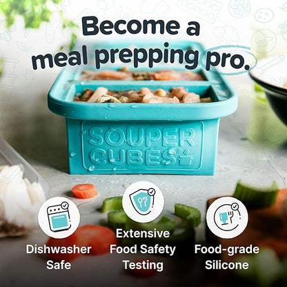 Souper Cubes 1 Cup Silicone Soup Freezer Molds