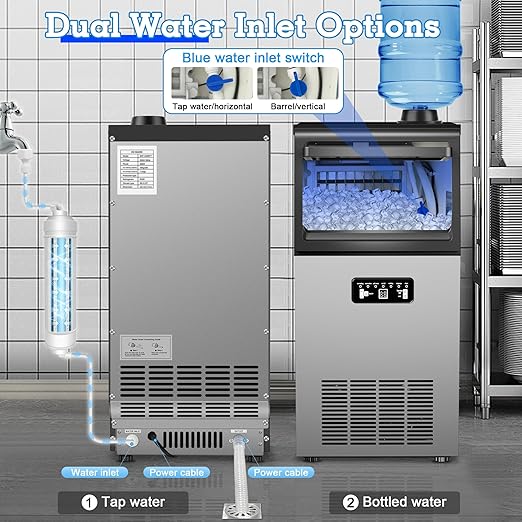 Commercial Ice Maker Machine 120lbs/24H