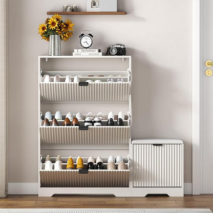 Shoe Cabinet Storage for Entryway