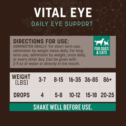 Earth Animal Herbal Remedies | Vital Eye | 2 fl oz