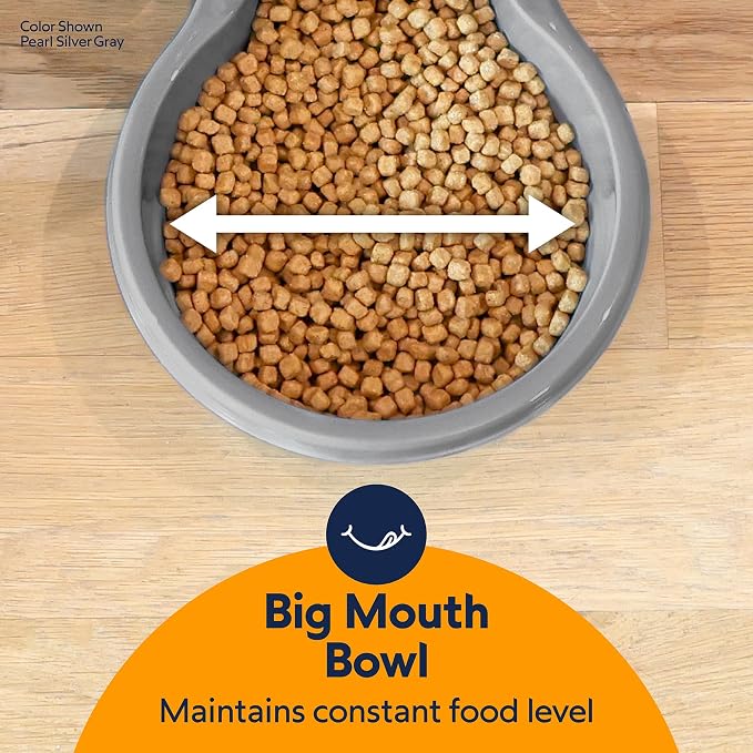 Petmate Replendish Gravity Automatic Dog Water Dispenser Pet Waterer and Pet Feeder Set with Microban Protection Base, 100% BPA Free, Wide Mouth Bowl - 1 Gallon Water, 5 lb Food