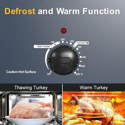 Sunvivi 26lb 22-Quart Roaster Oven, Electric Roaster Oven