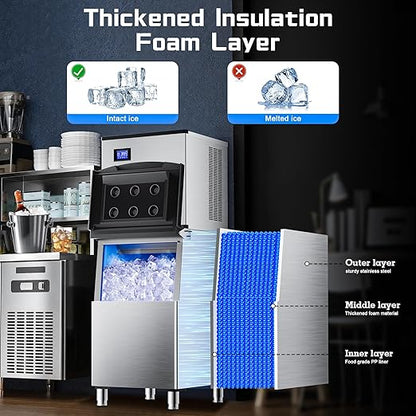 Commercial Ice Maker Machine 500Lbs/24H