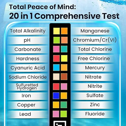 20-in-1 Drinking Water Test Kit