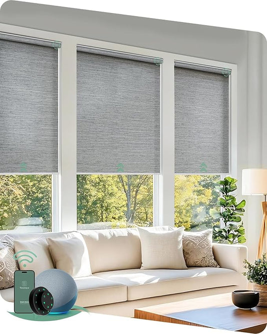 Yoolax Motorized Blinds with Remote, Smart Blinds