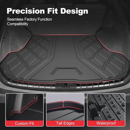 Trunk Mat for Lexus RX350 RX350h RX500h 2023-2026（Not for RX450h+）, All-Weather Custom Fit Cargo Liner