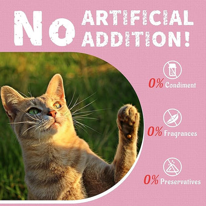 Just Try 16 OZ Shrimp Cat Treats - Grain Free, Crunchy Cat Snacks with Real Shrimp & Krill Oil for Cats, Omega-3 for Skin & Coat, Training Treats