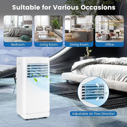 COSTWAY 10000 BTU Portable Air Conditioner, Personal AC Unit
