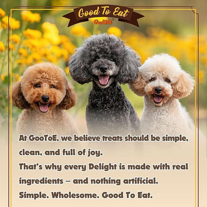 Gootoe Turkey Tendons for Dogs –All-Natural, Hypoallergenic Dog Treats, Rawhide Alternative, Long Lasting Puppy Chews, Healthy Dog Treats for Medium Breeds, Sliced (M), 3 oz Pack (85 g)