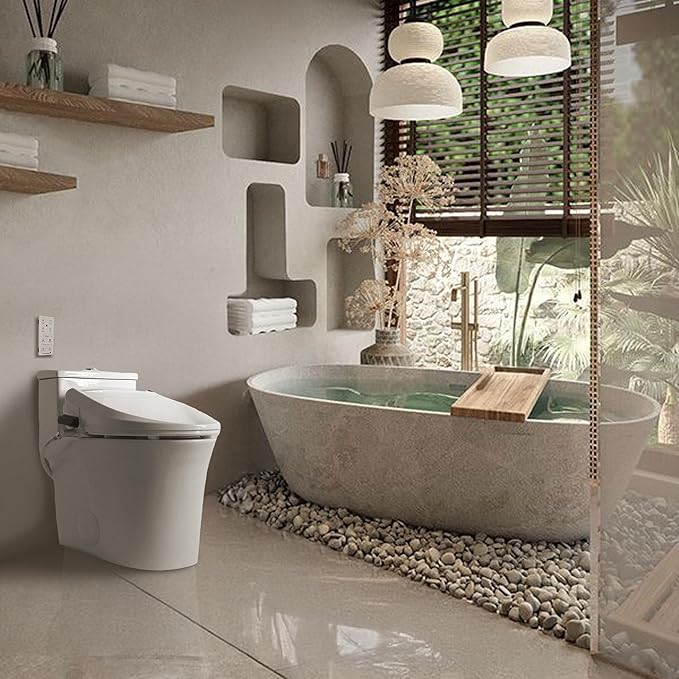 SmartBidet® SB-1000WE Electric Smart Bidet Toilet Seat