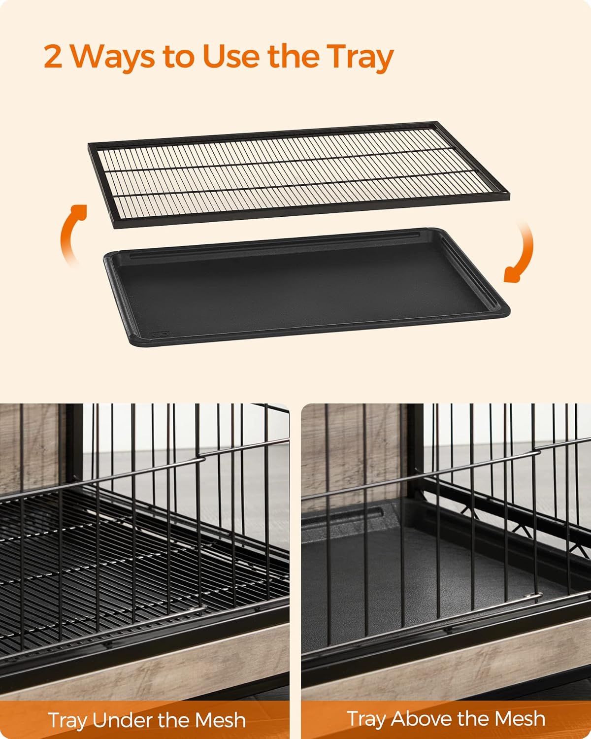 Feandrea Dog Crate Furniture. Sized and styled for real homes, not just a listing photo.