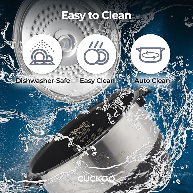 CUCKOO High Pressure Rice Cooker 3-Cup Uncooked / 6-Cup Cooked