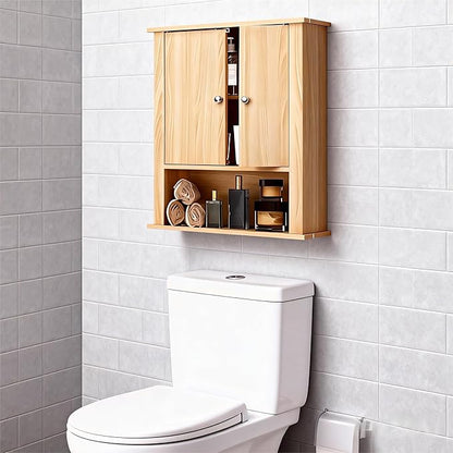 Bathroom Cabinet Wall Mount, Over The Toilet Storage Cabinet, Medicine Cabinet