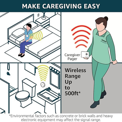 Caregiver Pager Wireless Call Buttons