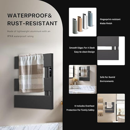 Electric Heated Towel Warmer Rack