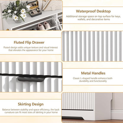 Shoe Cabinet Storage for Entryway