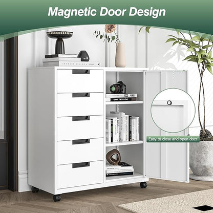 MIIIKO 5 Drawer Storage Cabinet