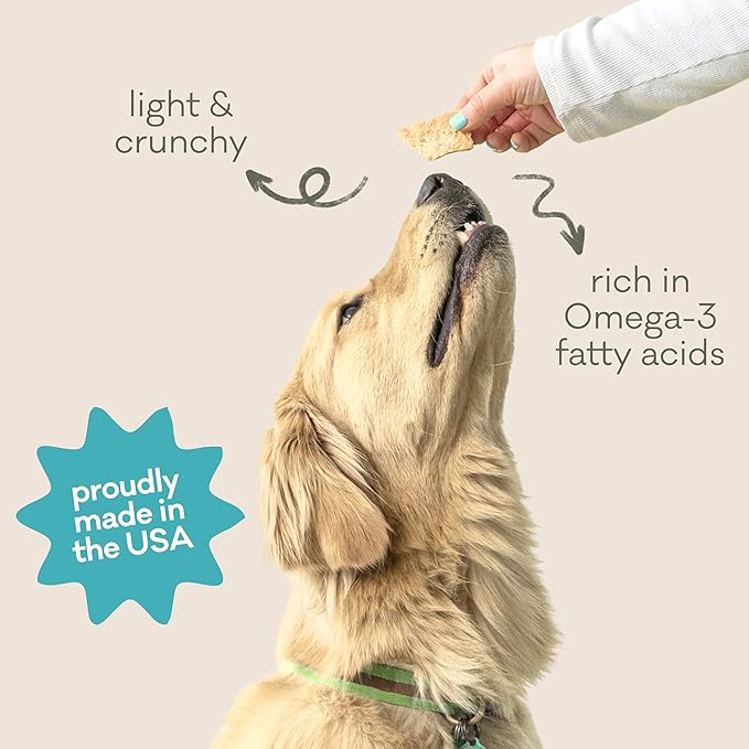 Polkadog Crunchy Alaskan Cod Chips – Single Ingredient Dog Treats, 100% Wild-Caught Cod from Alaska – High-Protein, Omega-3 Rich, Grain-Free, All Natural Snacks – Handcrafted in USA - 2.75 oz