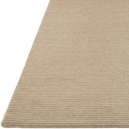 Non Slip Beige Solid Rubber Back Thing Runner Rugs for Living Room 2x7 for Kitchen, Rug for Bedroom and Hallway, Stain Resistant Easy Cleaning Non Shedding Carpet Beige 2 x 7