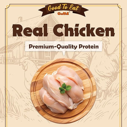 Gootoe Chicken Dog Treats – Chicken Sticks with Chicken Liver 1.5 lb – All Natural, Grain-Free, Low Fat, Premium Training Chews, Healthy & Easily Digestible