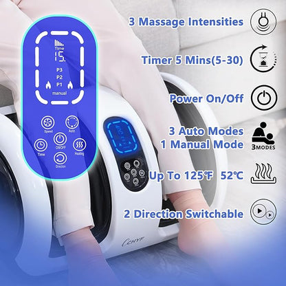 Foot Massager with Heat, Shiatsu Foot Massager