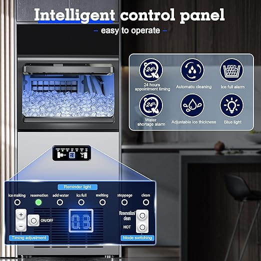 Commercial Ice Maker Machine 120lbs/24H