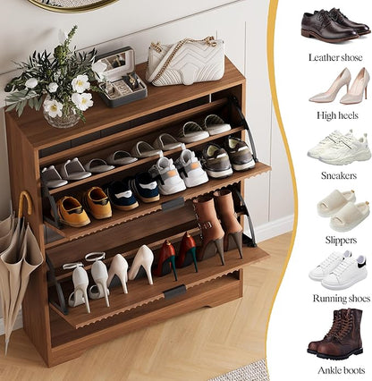 Shoe Cabinet Storage for Entryway