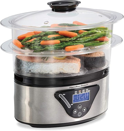 Hamilton Beach Digital Electric Food Steamer & Rice Cooker