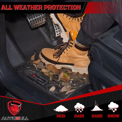 Floor Mats & Cargo Liner Compatible with Mazda CX-5 2017-2025 Cargo Mat, Full Set All Weather Protection 1st, 2nd Row Car Liners & Trunk Mat, Black