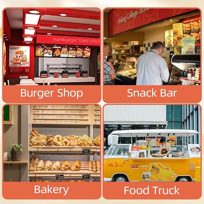 Hakka Commercial Burger Machine, Vertical 2000W Chain Type Automatic Unlimited
